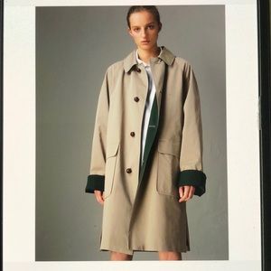 Burberry Reissued Waxed Cotton Gabardine Car Coat